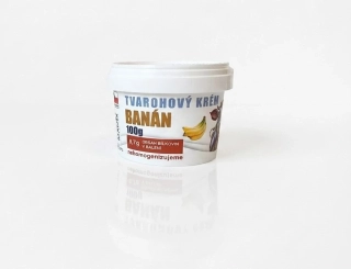 Tvaroh 100 ml - banán
